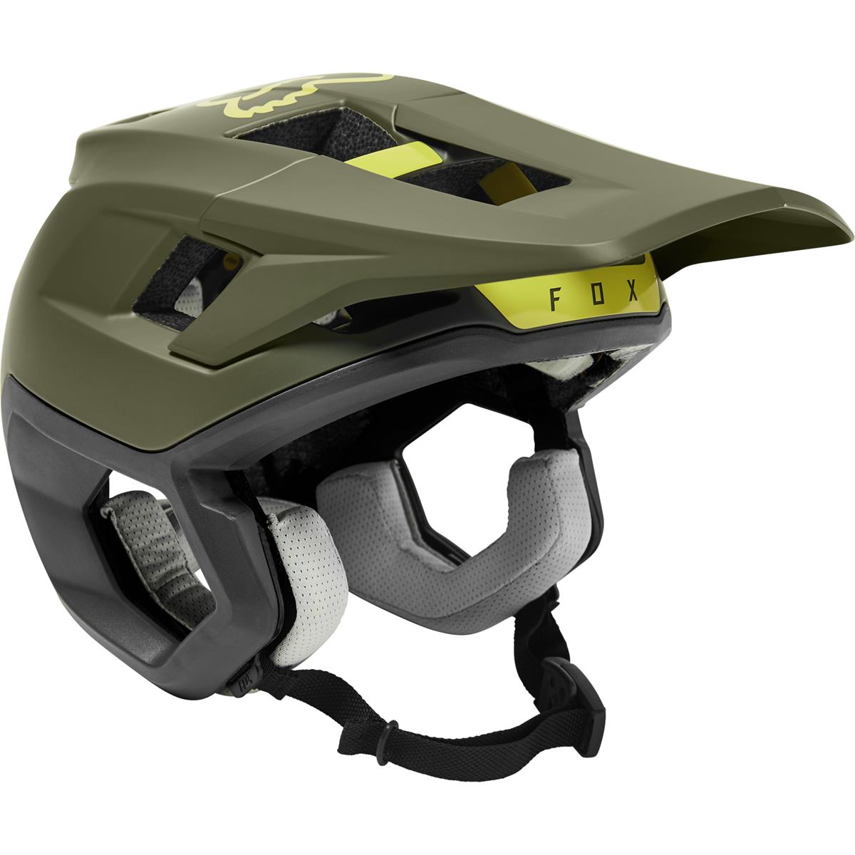 Fox Enduro MTB Helmet Dropframe Pro Olive Green