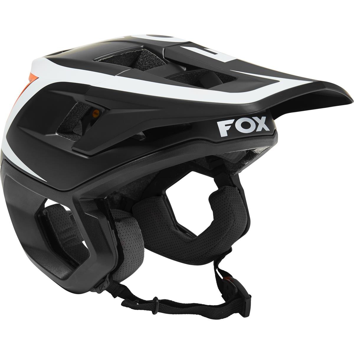 Fox Enduro MTB Helmet Dropframe Pro Dvide - Black