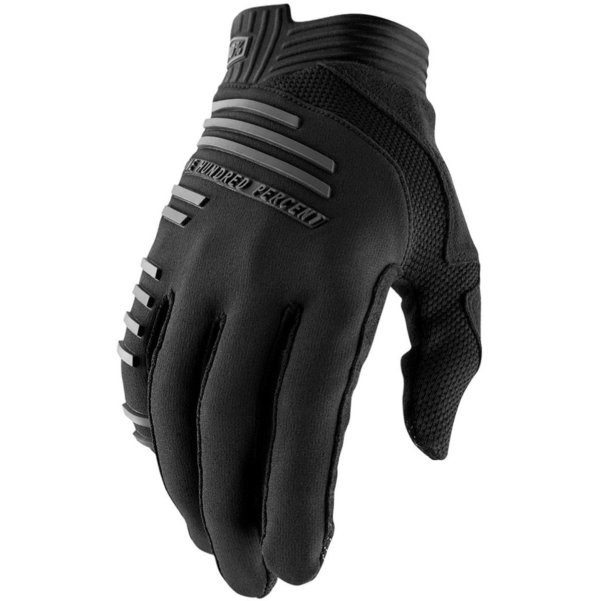 100% MTB-Handschuhe R-Core Schwarz