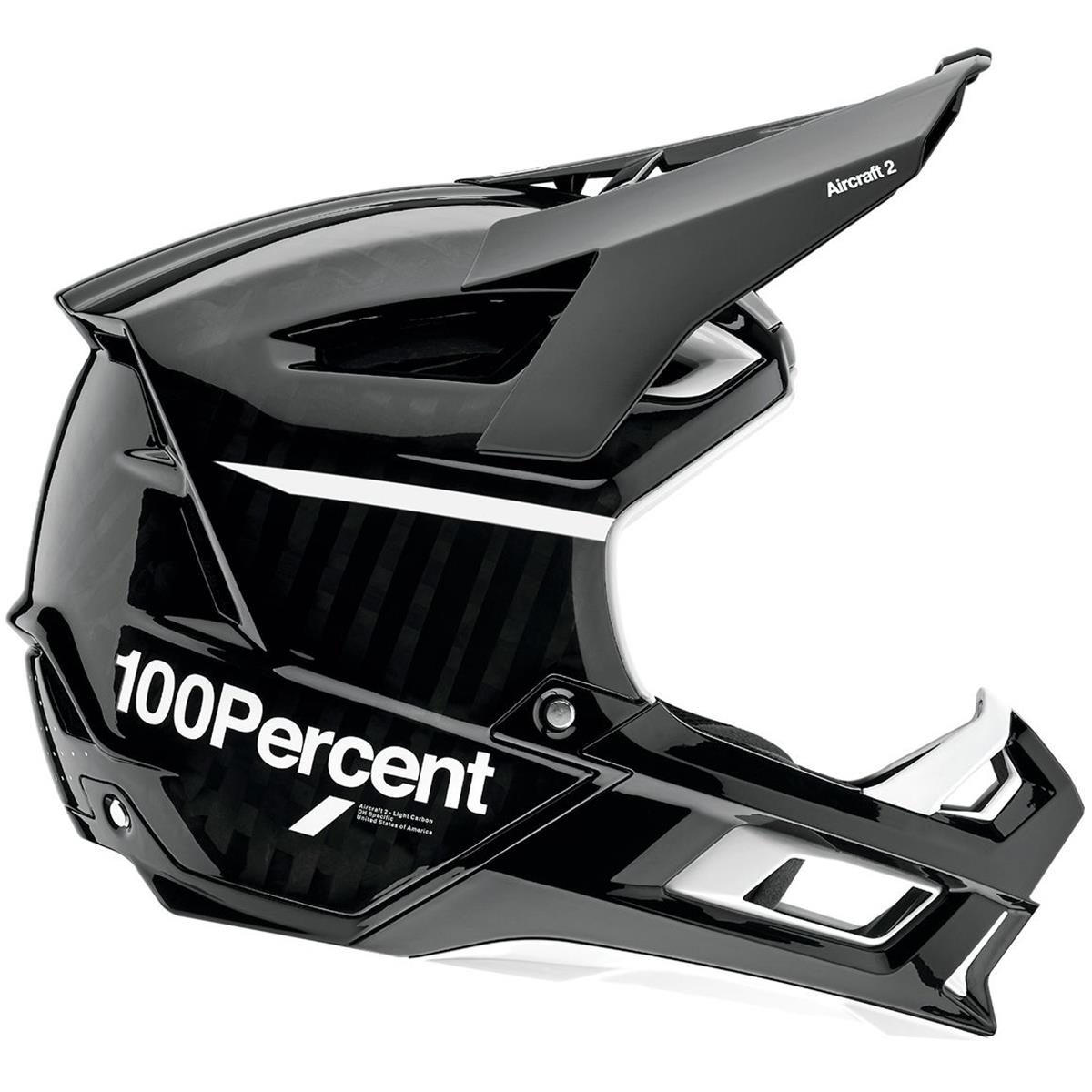 100% Downhill MTB Helmet Aircraft 2 Black/White