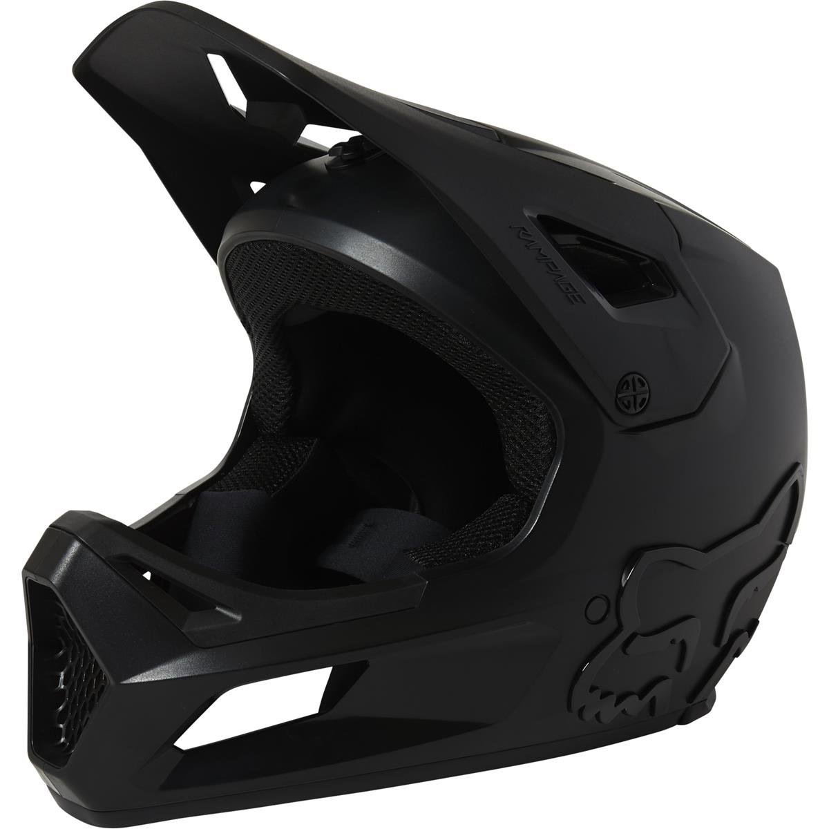 Fox Kids Downhill-MTB Helmet Rampage Black