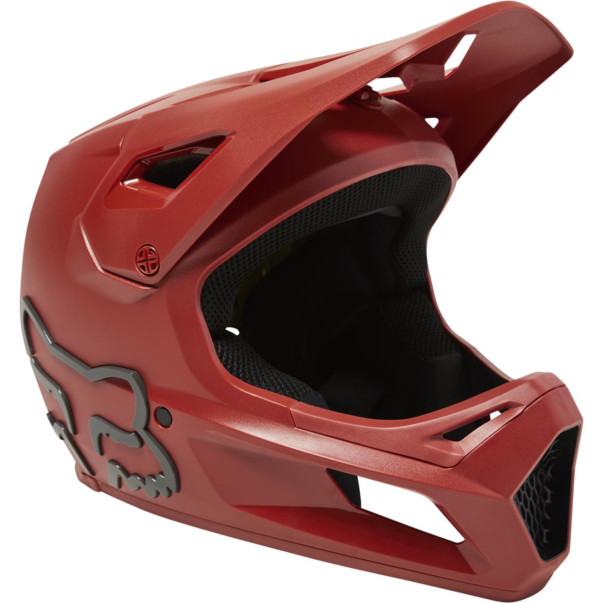 Fox Kids Downhill MTB-Helm Rampage Rot