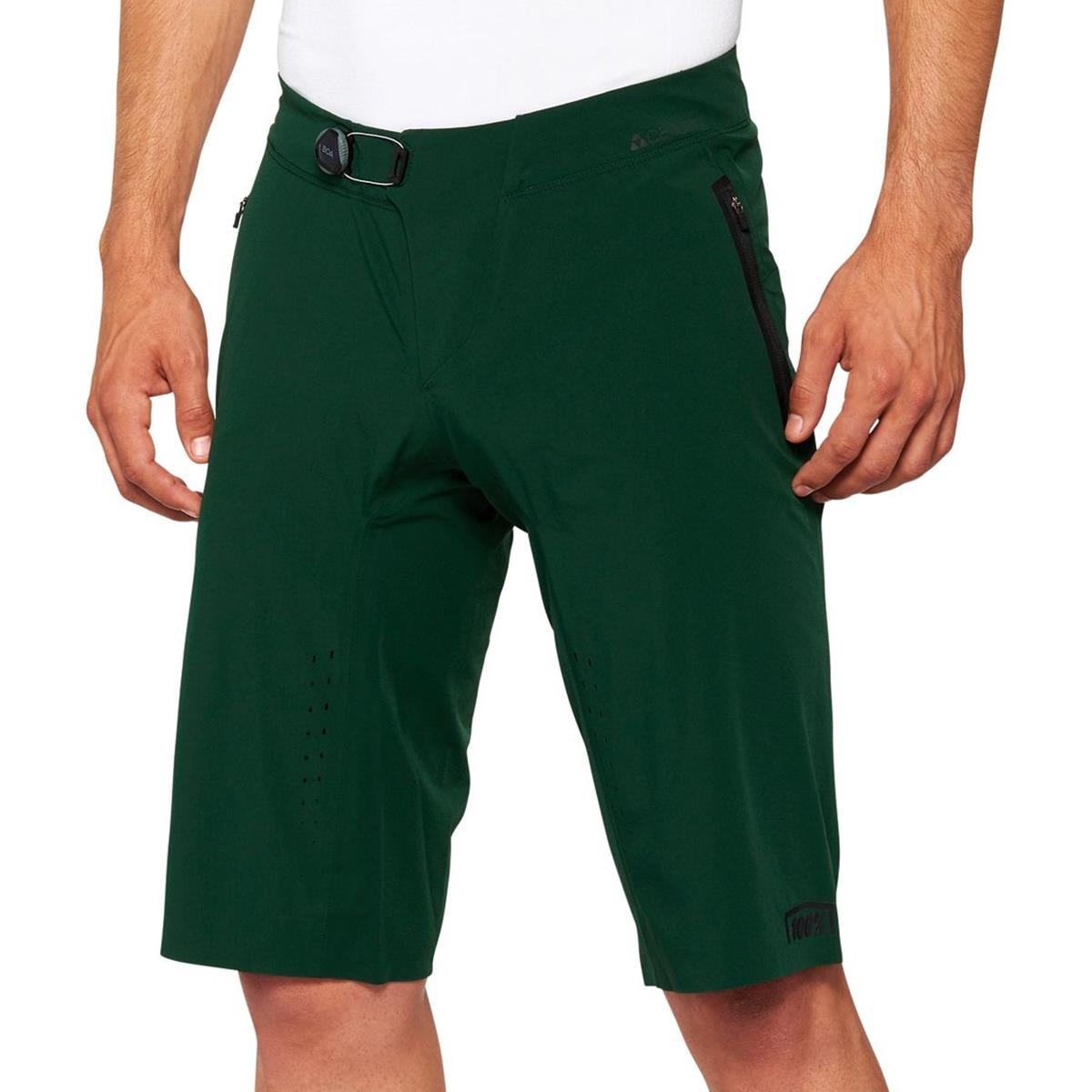 100% MTB Shorts Celium Forest Green
