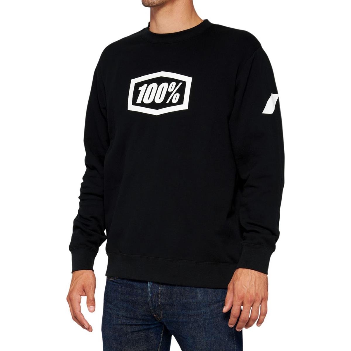 100% Sweater Icon Black