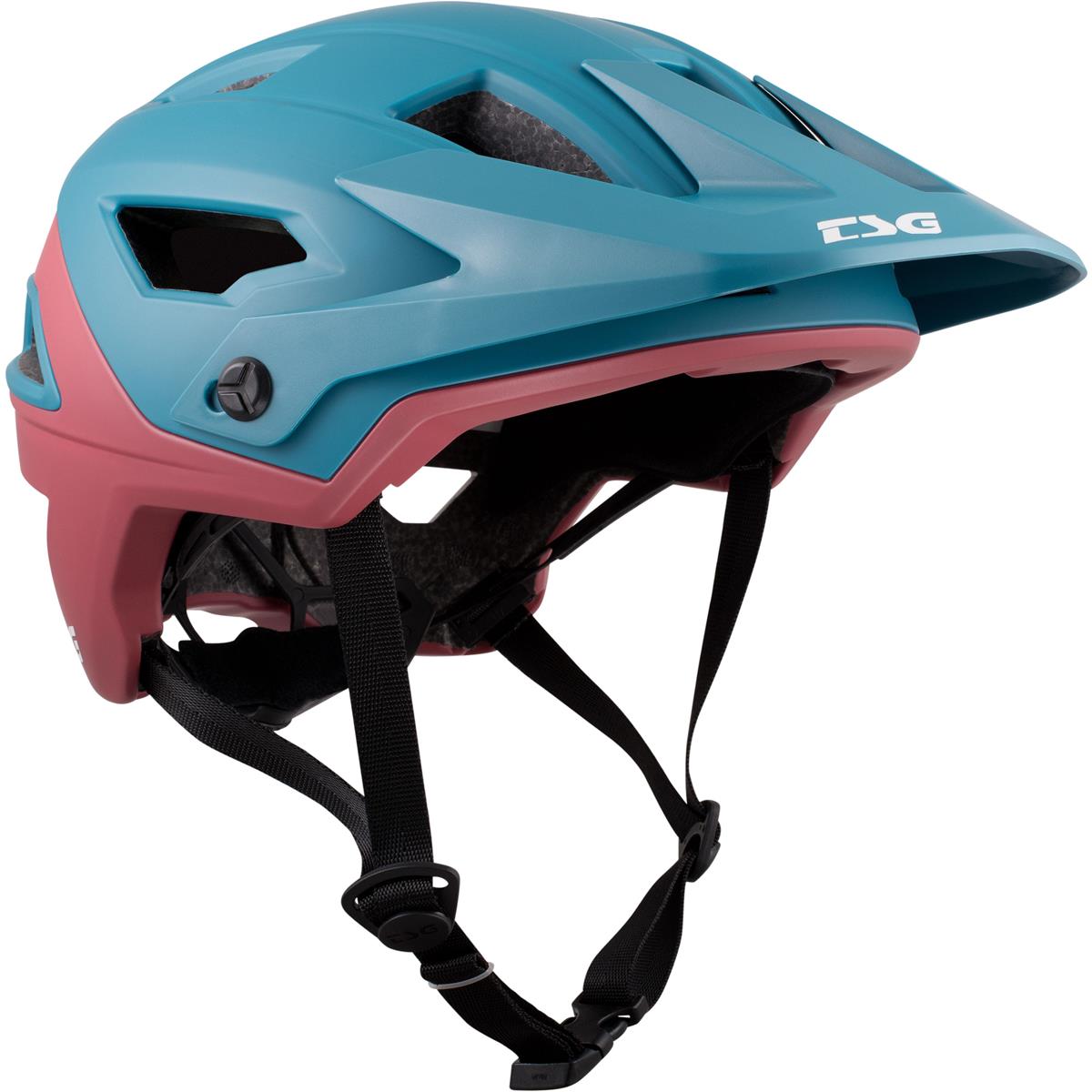 TSG Enduro MTB Helmet Chatter Solid - Satin Ocean Cedar