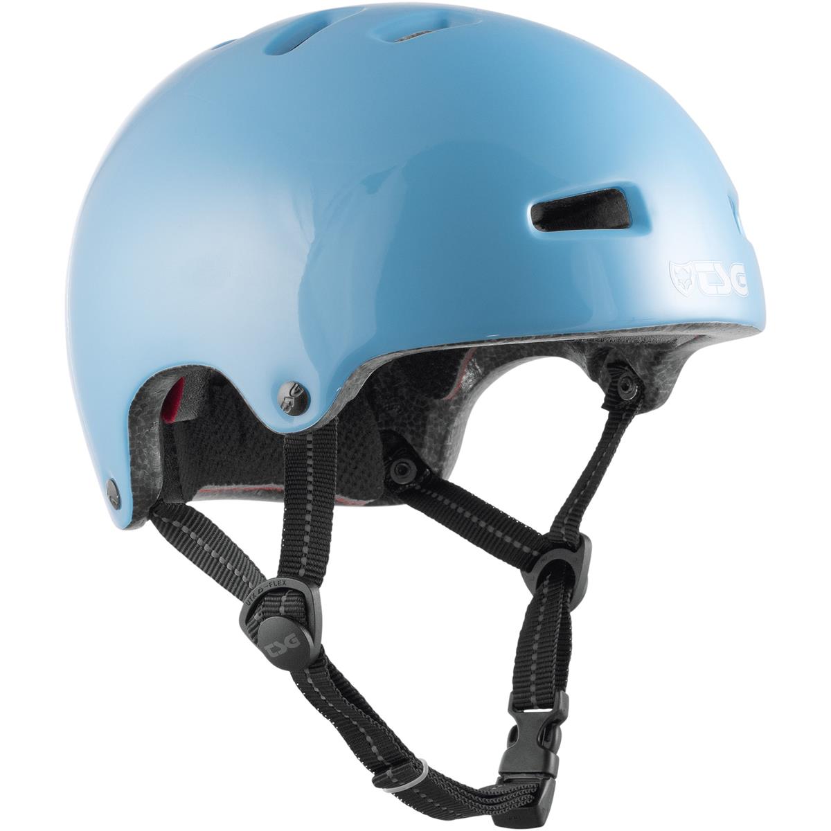 TSG Kids BMX/Dirt Helm Nipper Mini Solid Color - Gloss Baby Blue