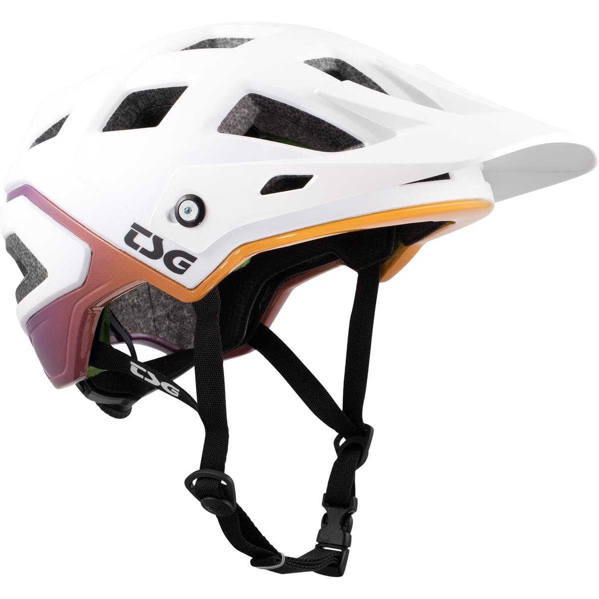 TSG BMX/Dirt Helmet Scope Graphic Design - White Fade