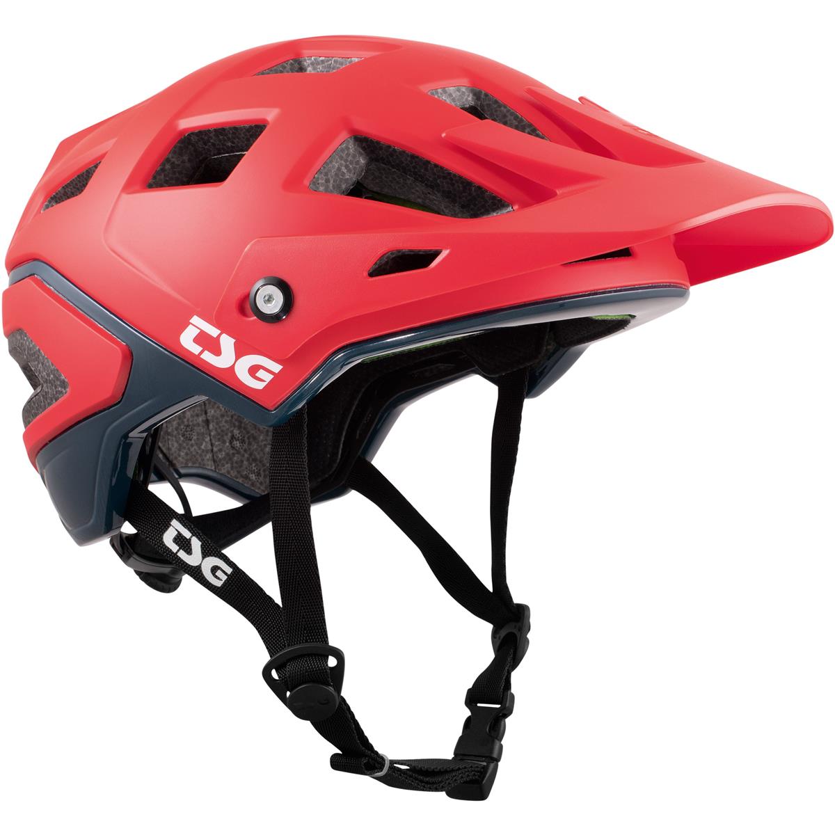 TSG BMX/Dirt Helmet Scope Solid Color - Satin Red Blue