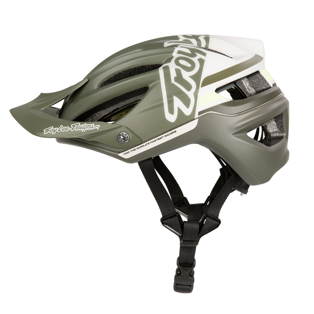 Troy Lee Designs Enduro MTB Helmet A2 MIPS Silhouette - Green
