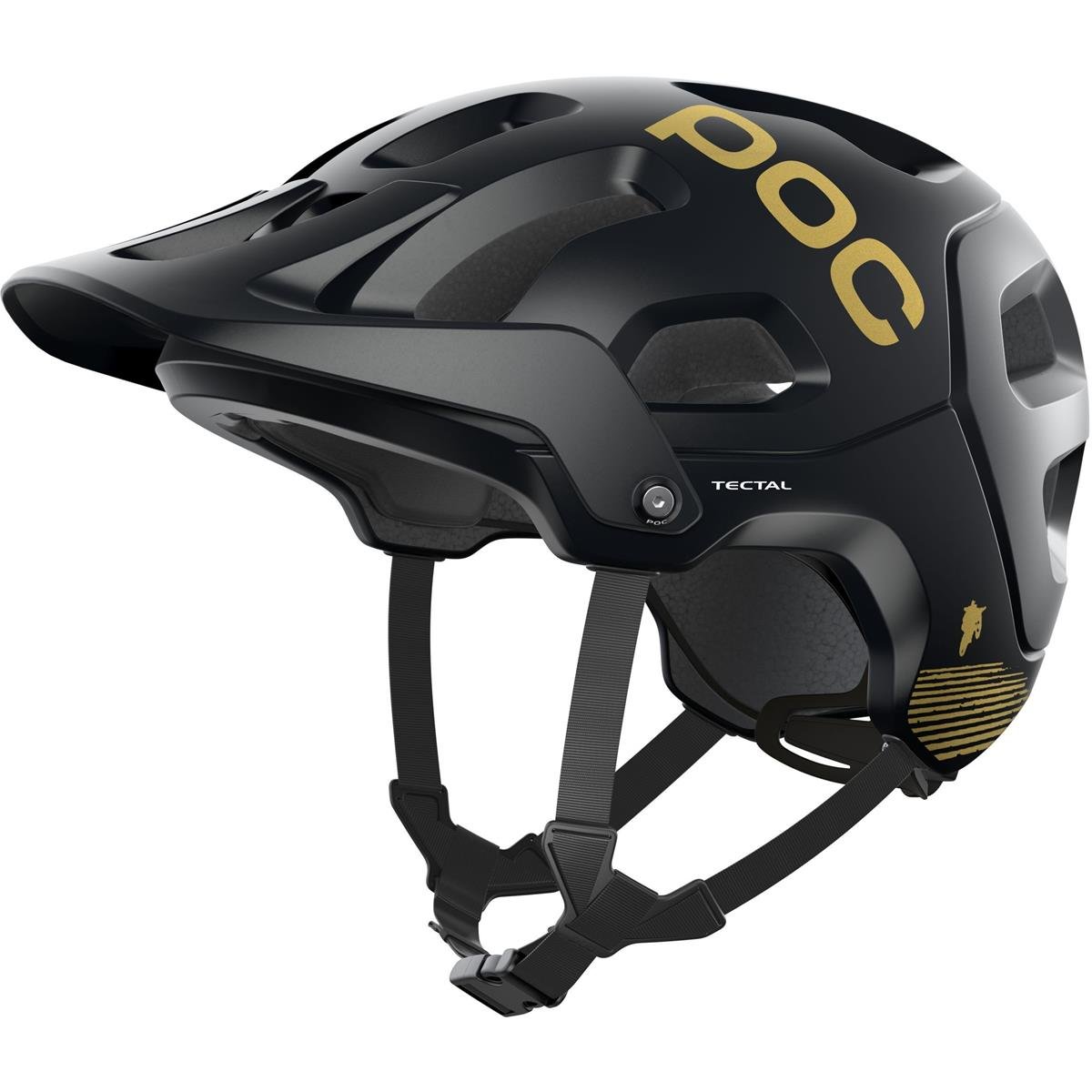 POC Enduro MTB Helmet Tectal Fabio Edition Uranium Black Matt/Gold