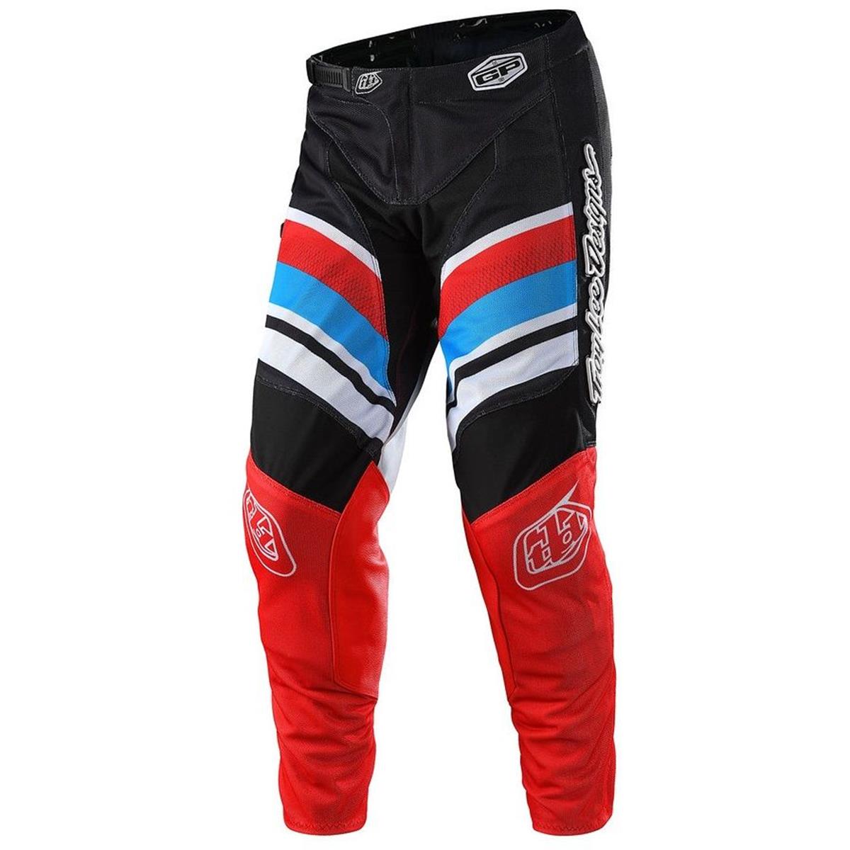 Troy Lee Designs Pantalon MX GP Air Warped - Rouge/Noir