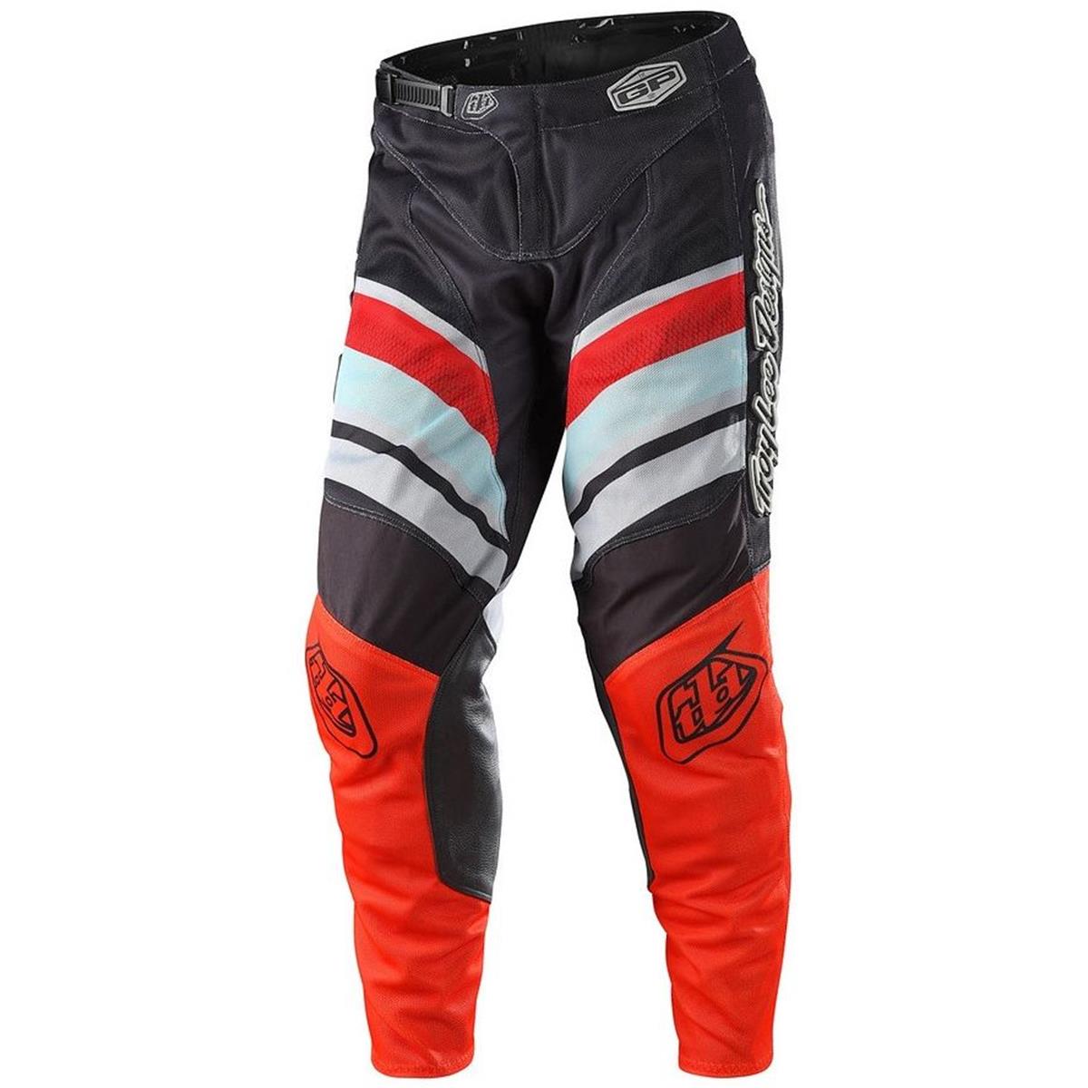 Troy Lee Designs MX Pants GP Air Warped - Charcoal/Orange