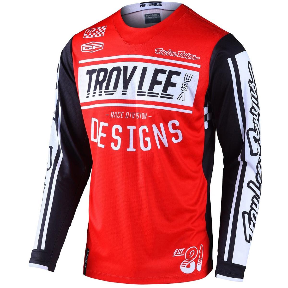 Troy Lee Designs Maillot MX GP Race 81 - Rouge