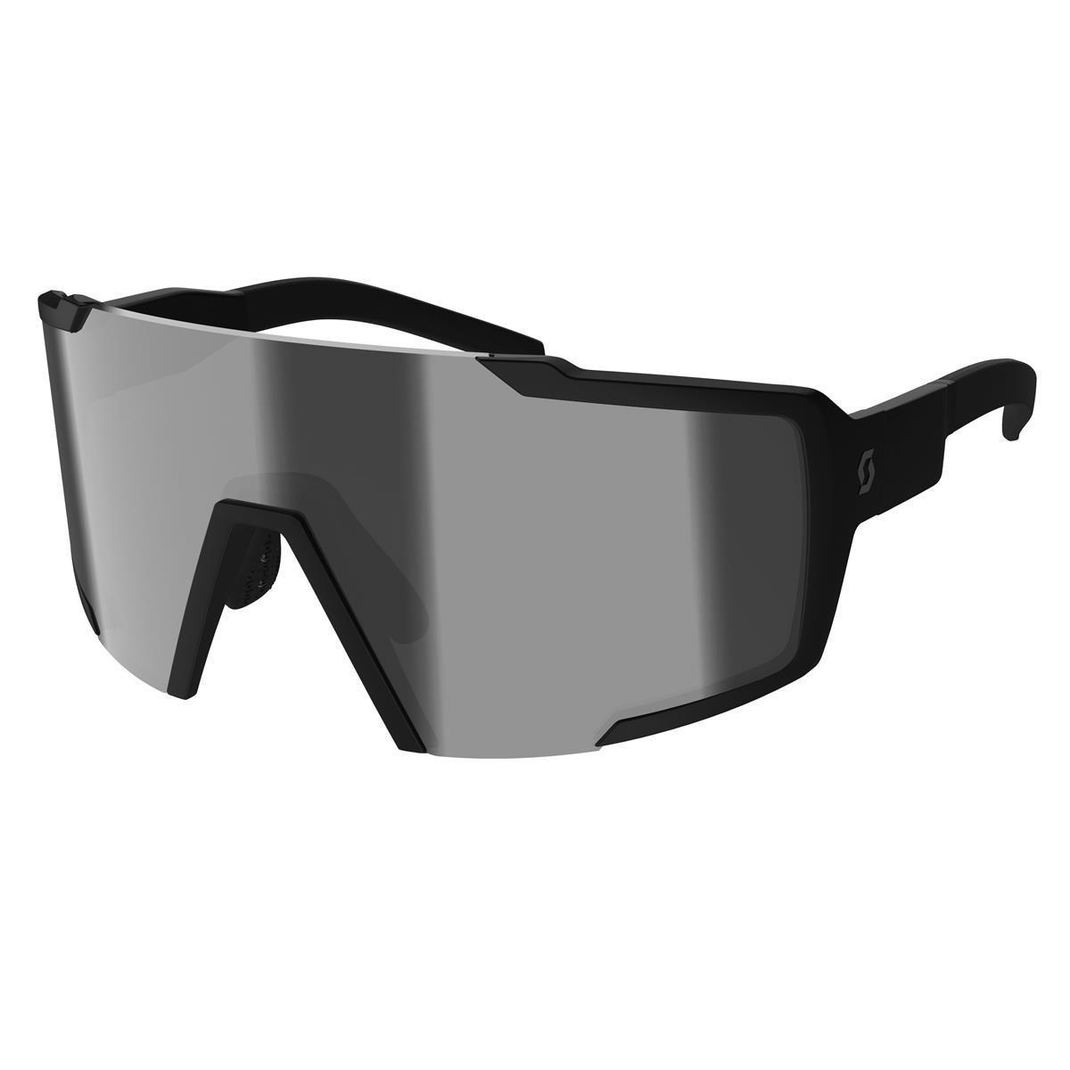 Scott Sport Glasses Shield Compact Black Matt - Gray