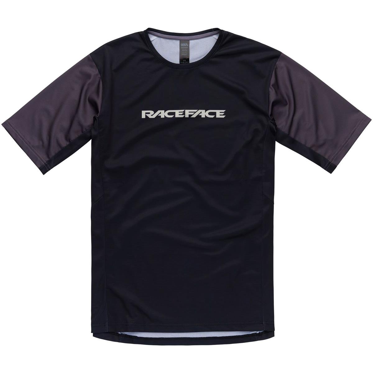 Race Face MTB Jersey Short Sleeve Indy Charcoal