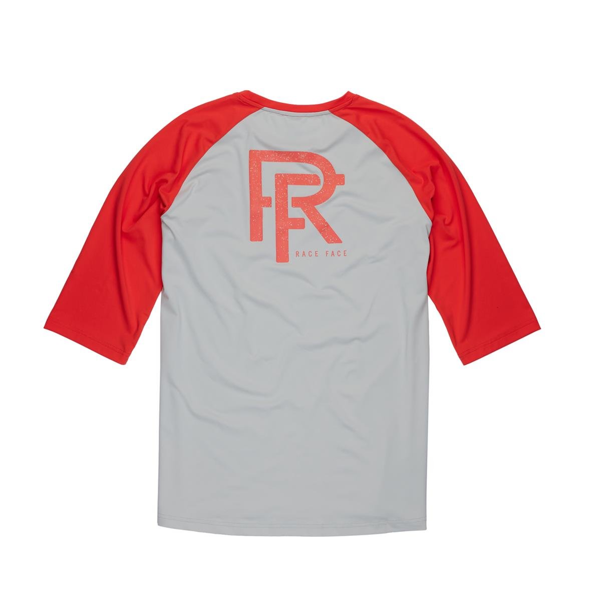 Race Face Tech Shirt ¾ Sleeve Commit Coral