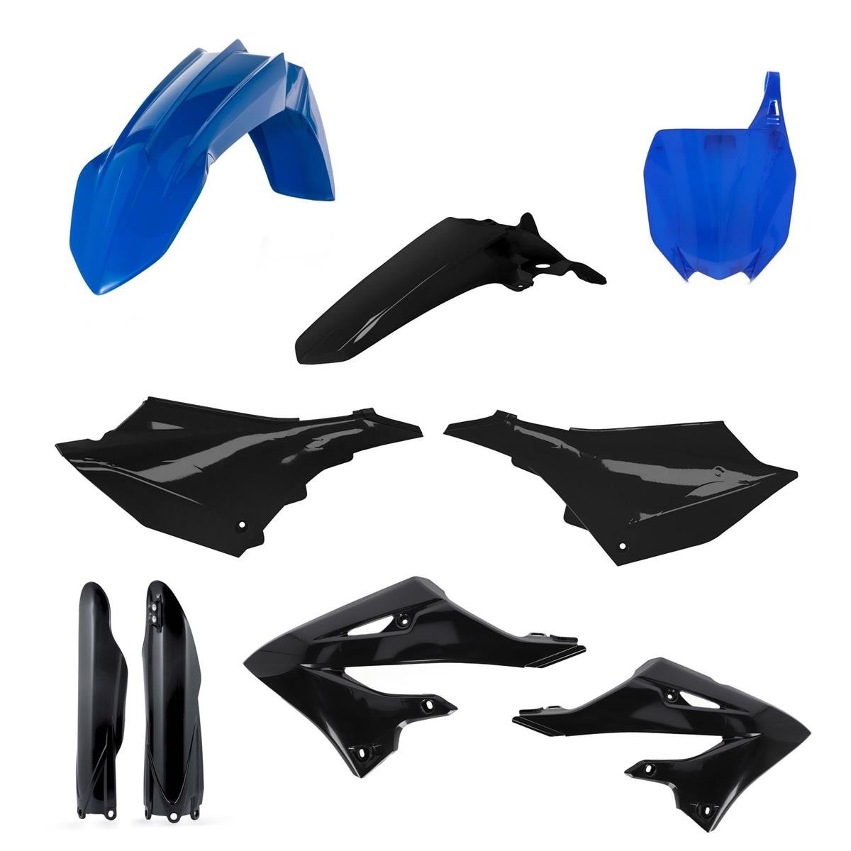 Acerbis Plastic Kit Full Yamaha YZ 125/250 22-, Black/Blue