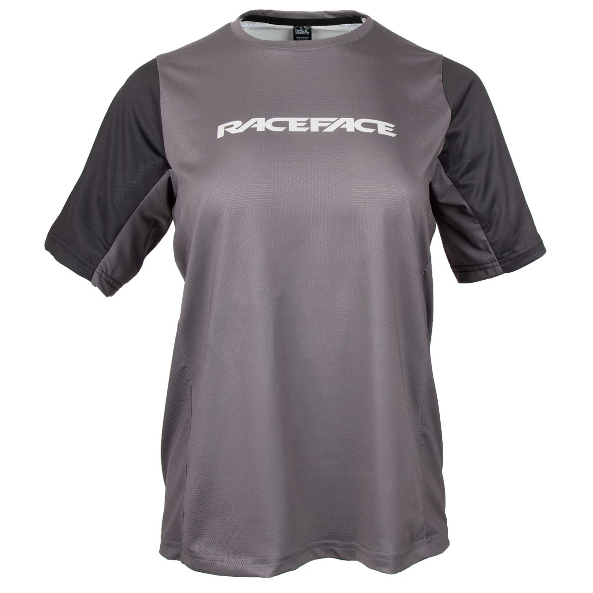 Race Face Girls MTB Jersey Short Sleeve Indy Charcoal