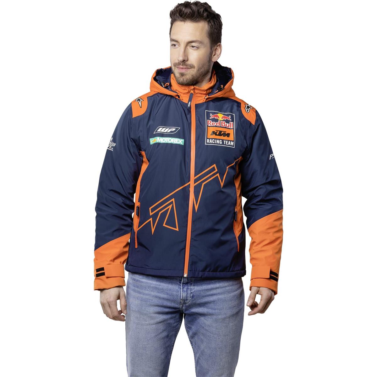 Red Bull Winterjacke KTM Official Teamline Navy/Orange