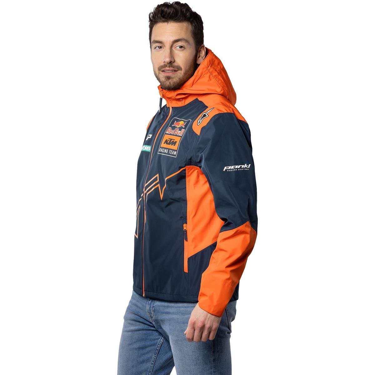Red Bull Windbreaker KTM Official Teamline Navy/Orange