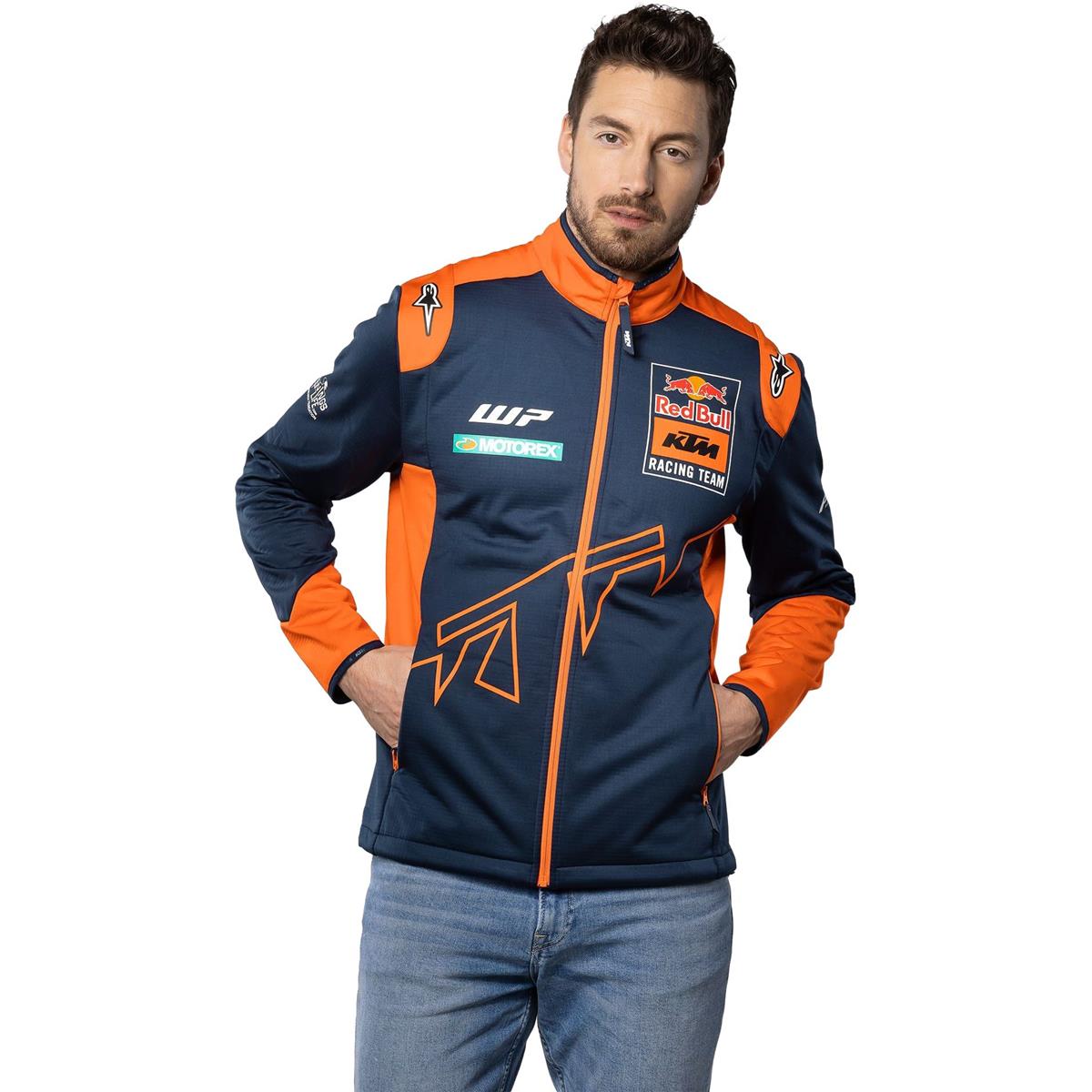Red Bull Veste Softshell KTM Official Teamline Navy/Orange