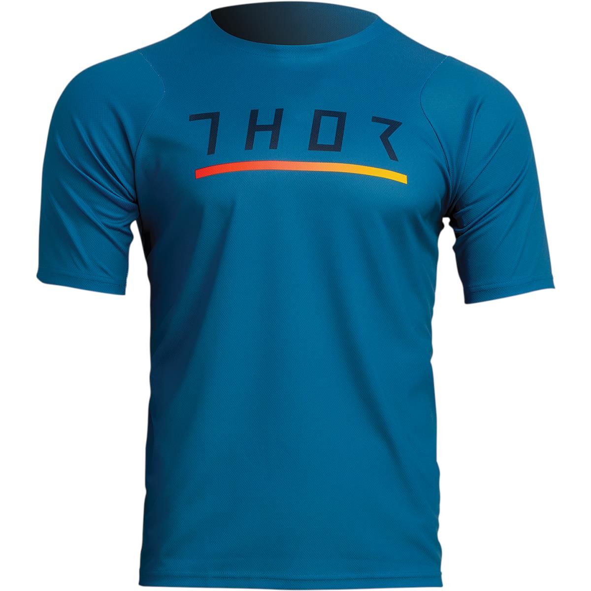 Thor MTB Jersey Short Sleeve Assist Caliber - Teal
