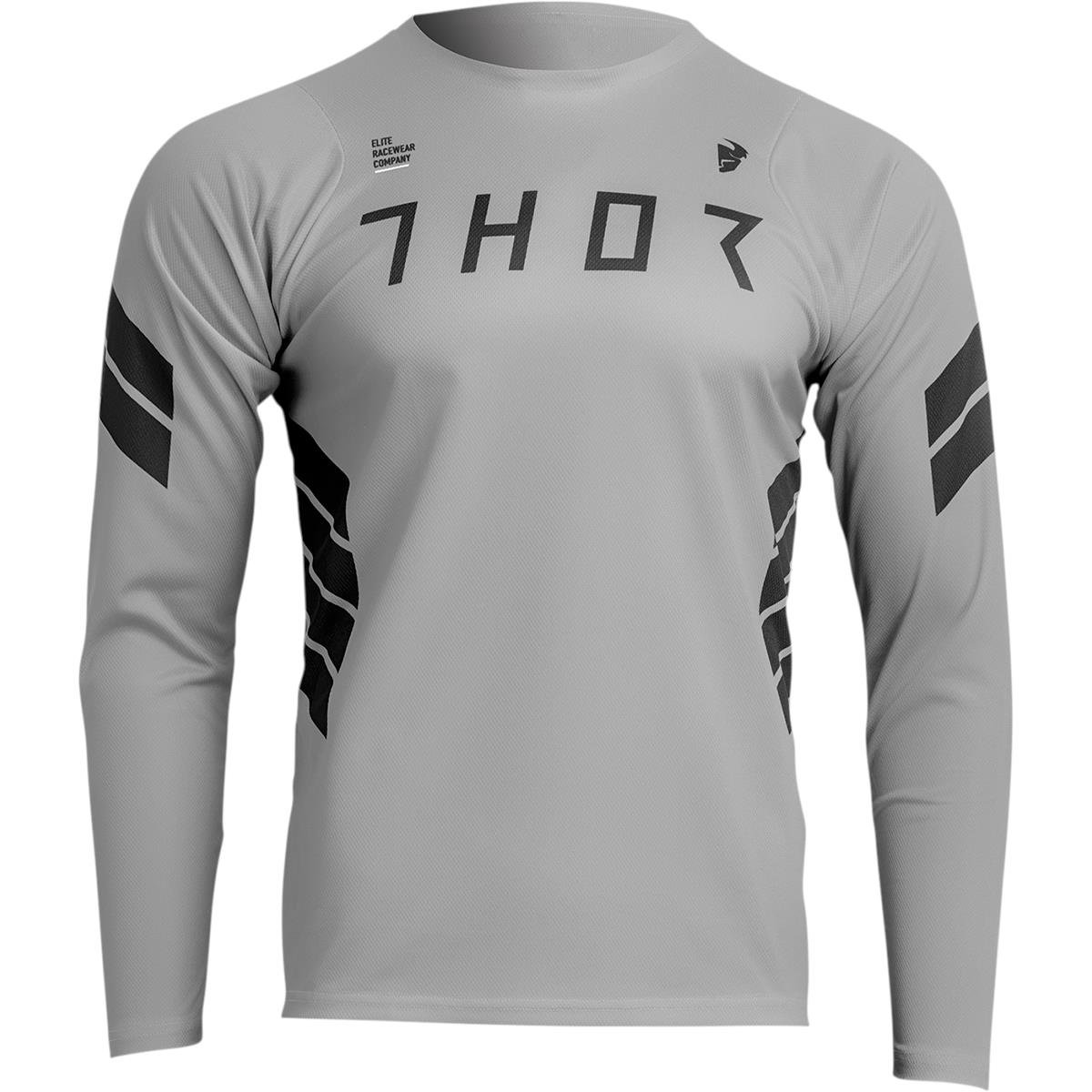Thor MTB Jersey Long Sleeve Assist Sting - Gray/Black