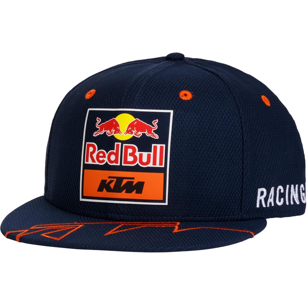 Red Bull Snapback Cappellino KTM New Era Official Teamline Navy/Arancione