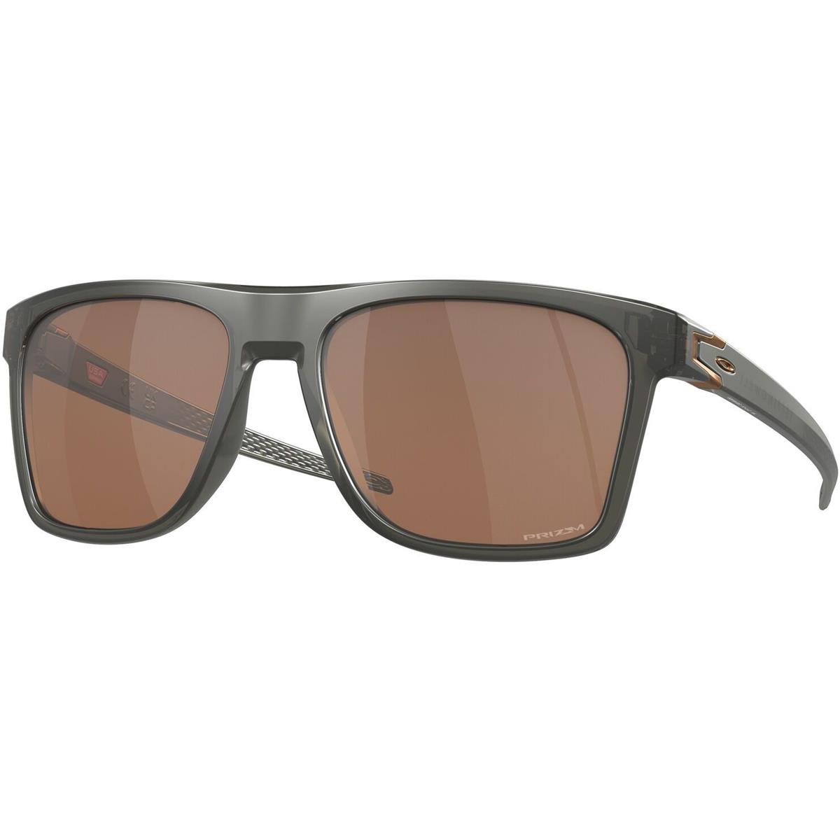 Oakley Sunglasses Leffingwell Matte Gray Smoke/Prizm Tungsten