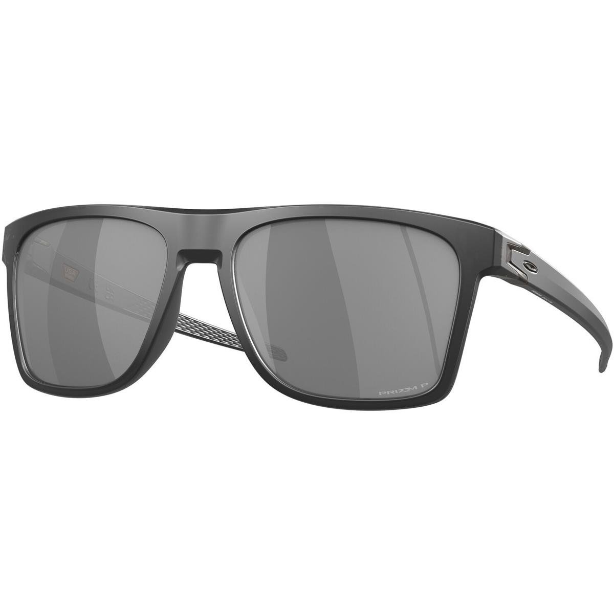 Oakley Sunglasses Leffingwell Matte Black Ink/Prizm Black Polar