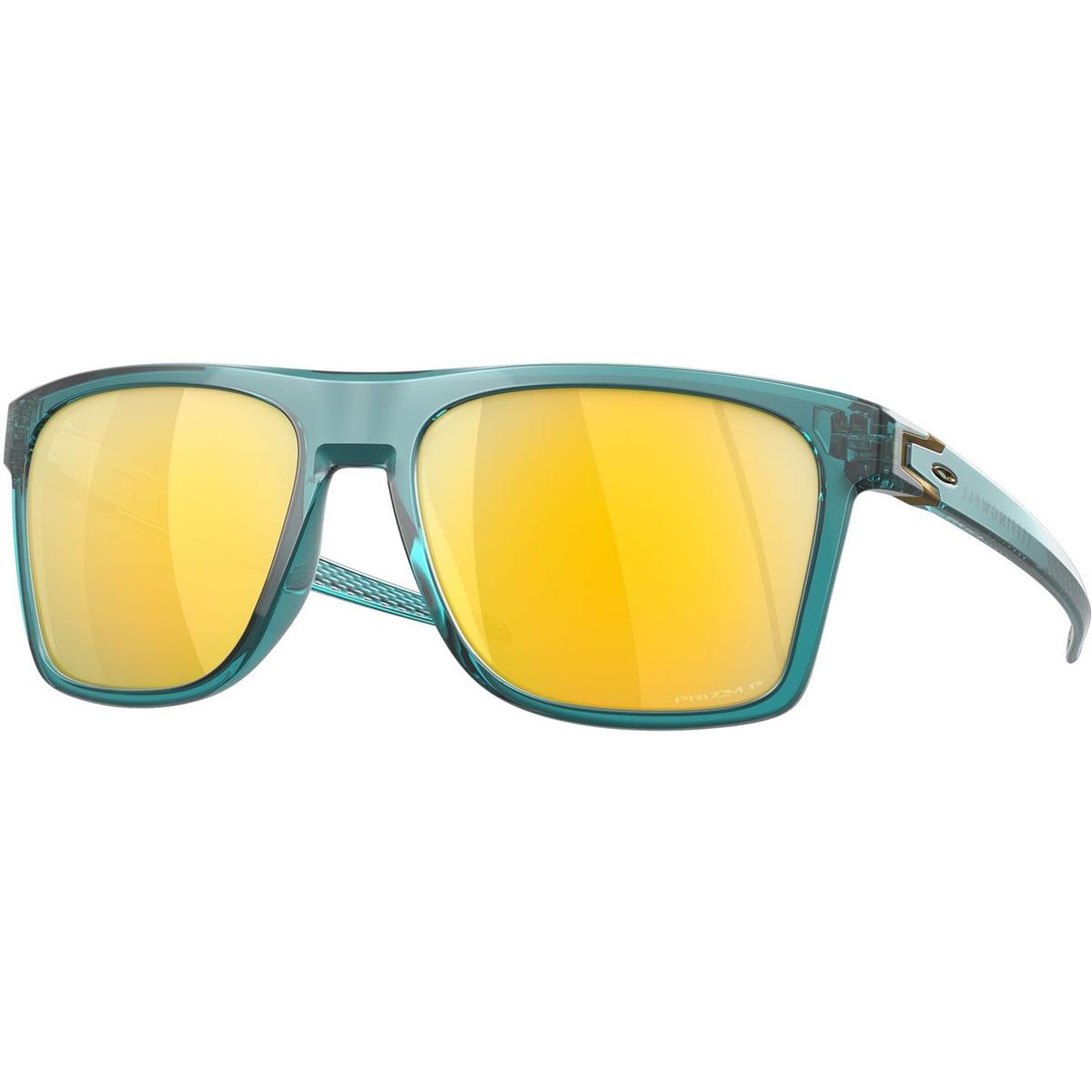 Oakley Sunglasses Leffingwell Matte Artic Surf/Prizm 24k Polarized
