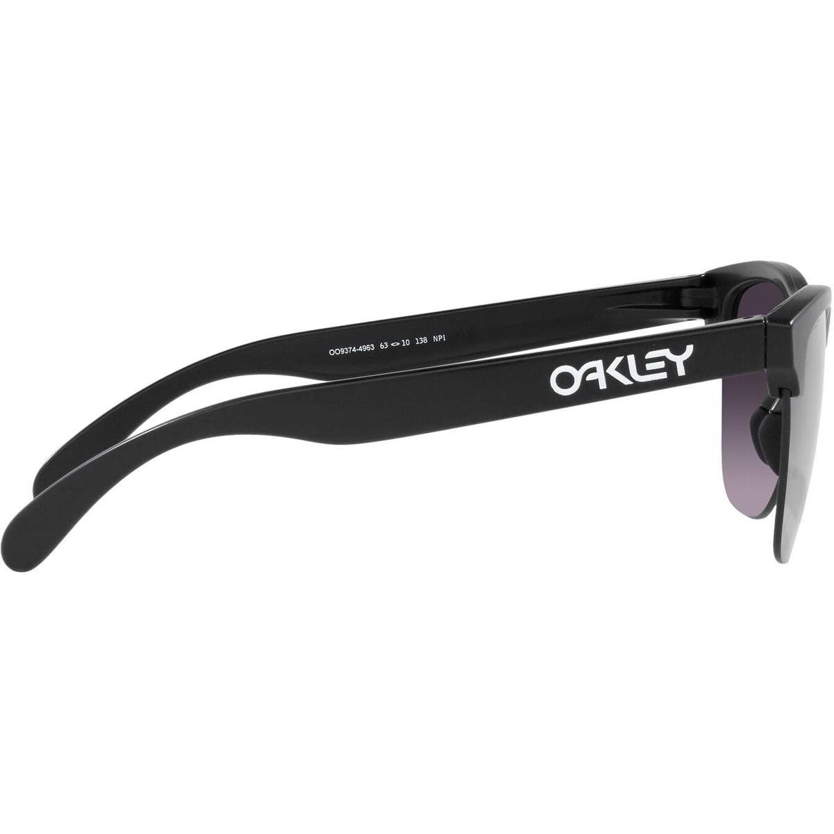 Oakley Sunglasses Frogskins Lite Matte Black/Prizm Gray Gradient | Maciag  Offroad