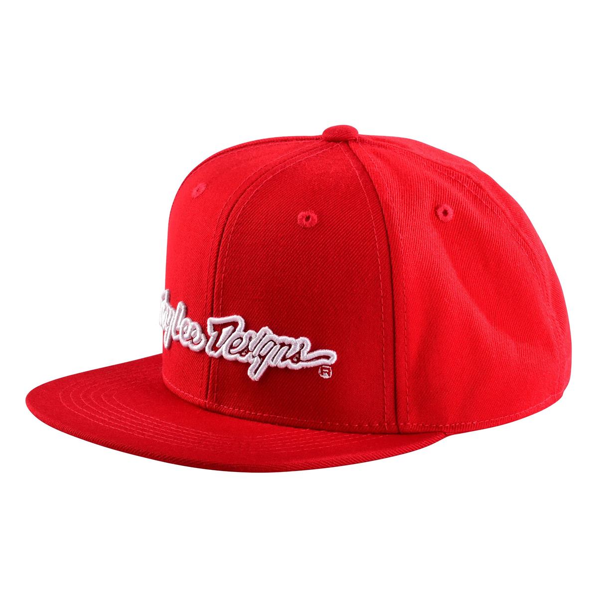 Troy Lee Designs 9Forty Snapback Cap Signature Red/White