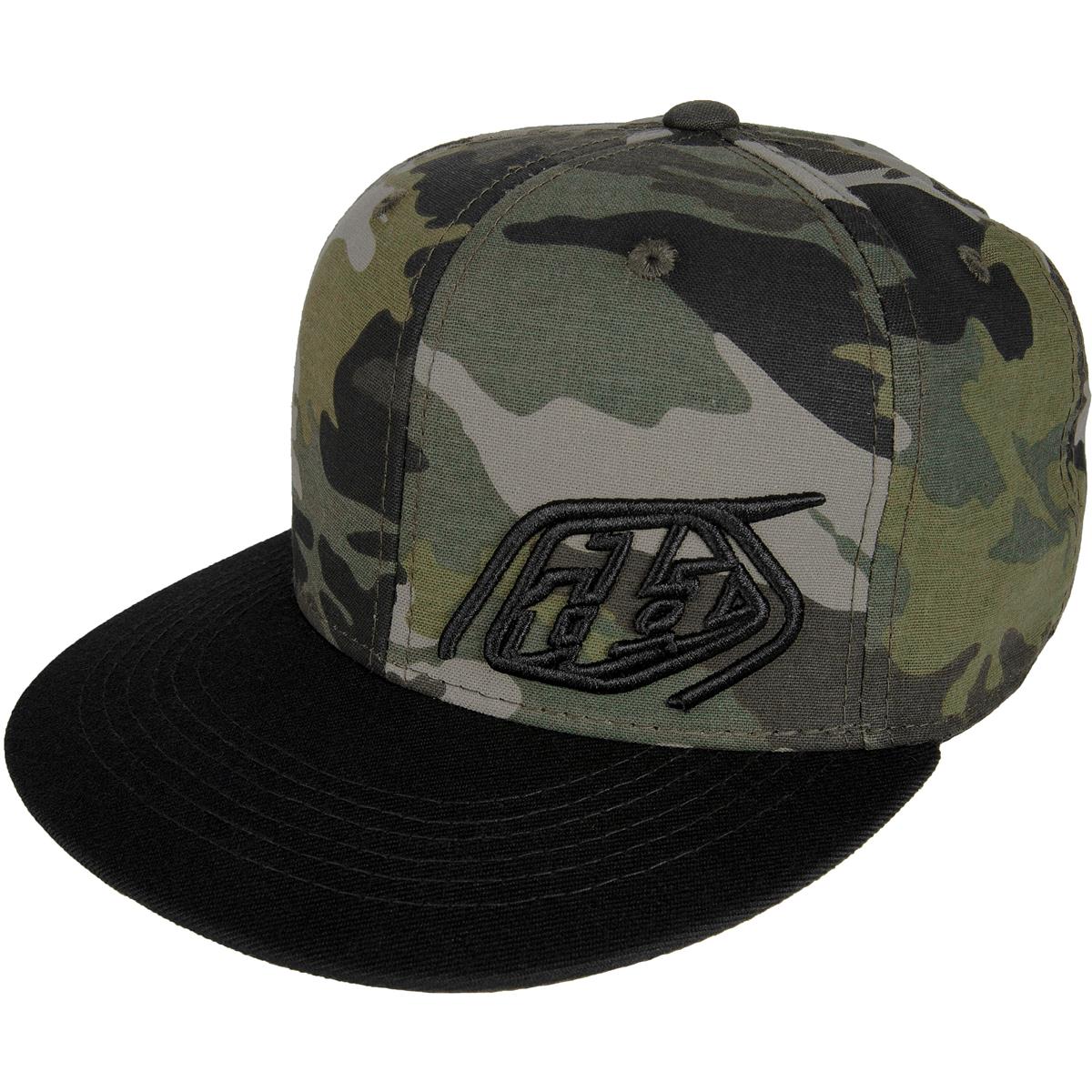 Troy Lee Designs 9Fifty Casquette Snap Back Slice Camo Army Green/Black