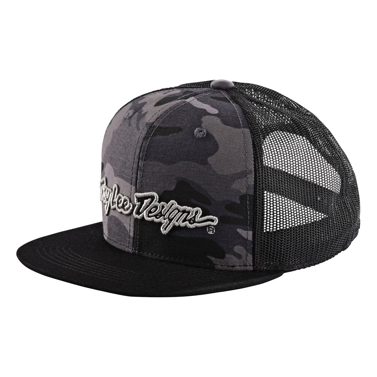 Troy Lee Designs 9Fifty Casquette Snap Back Signature Camo Black/Silver
