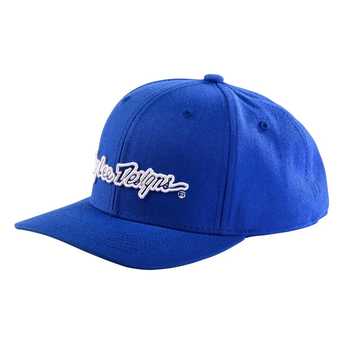 Troy Lee Designs 9Fifty Cappellino Snap Back Signature Blu/Bianco