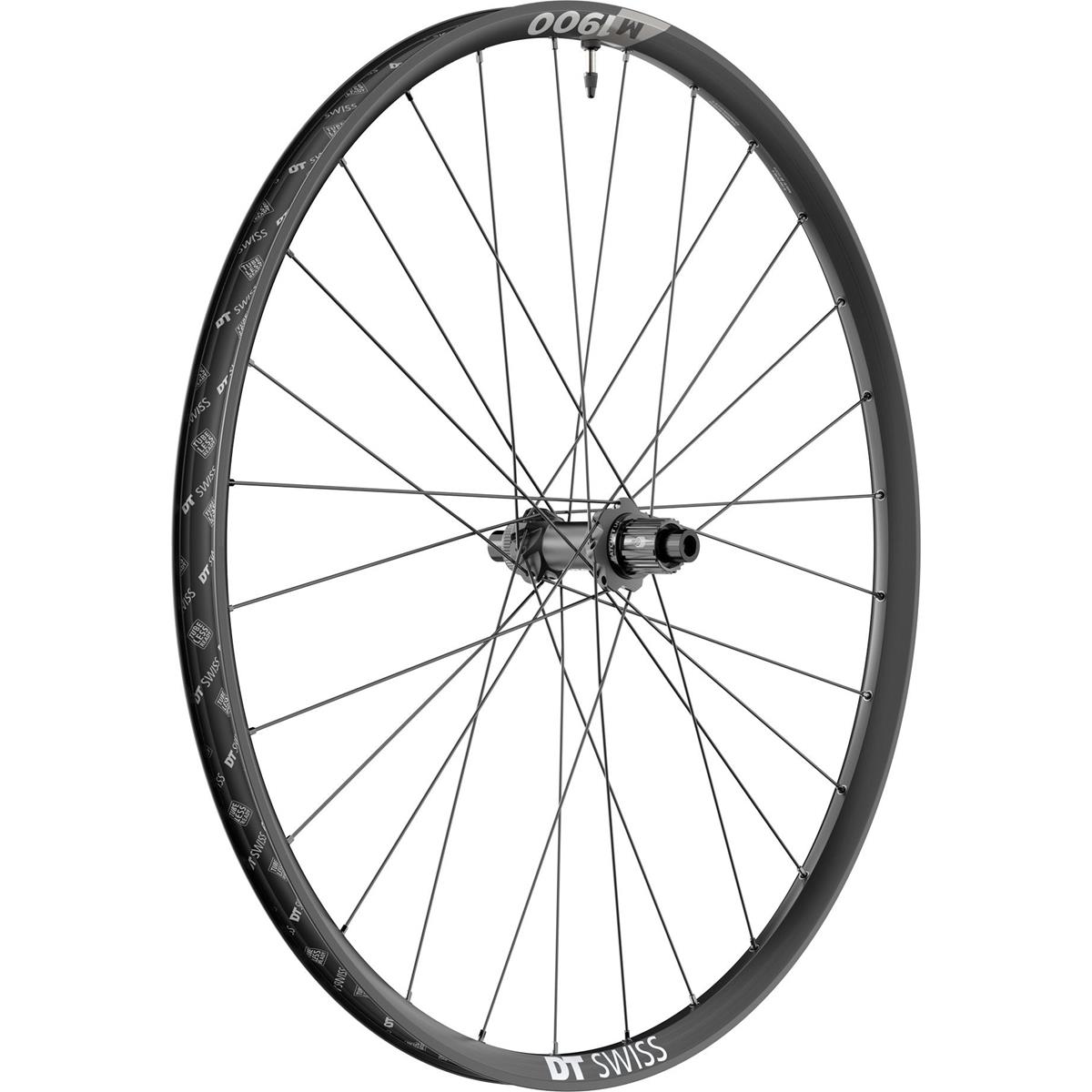 DT Swiss Wheel M 1900 Spline Rear, 27.5 Inches, Aluminum, sz, 12x148 mm TA Boost, Centerlock, 30 mm, Shimano 12-Speed