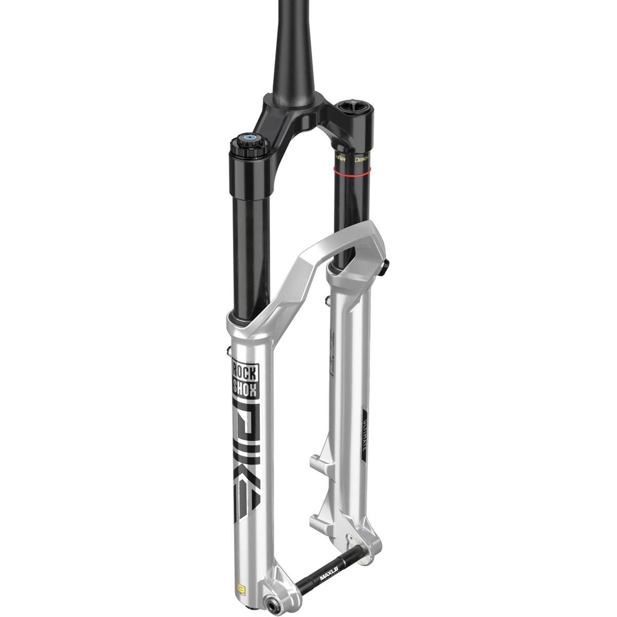 RockShox Fourche Pike Ultimate Charger 3 RC2 27.5 Pouces, 15x110 mm, Argent, 140 mm