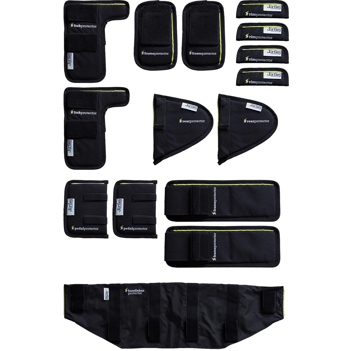 Dirtlej MTB Transport Protection E-Bike Protection 16 pieces