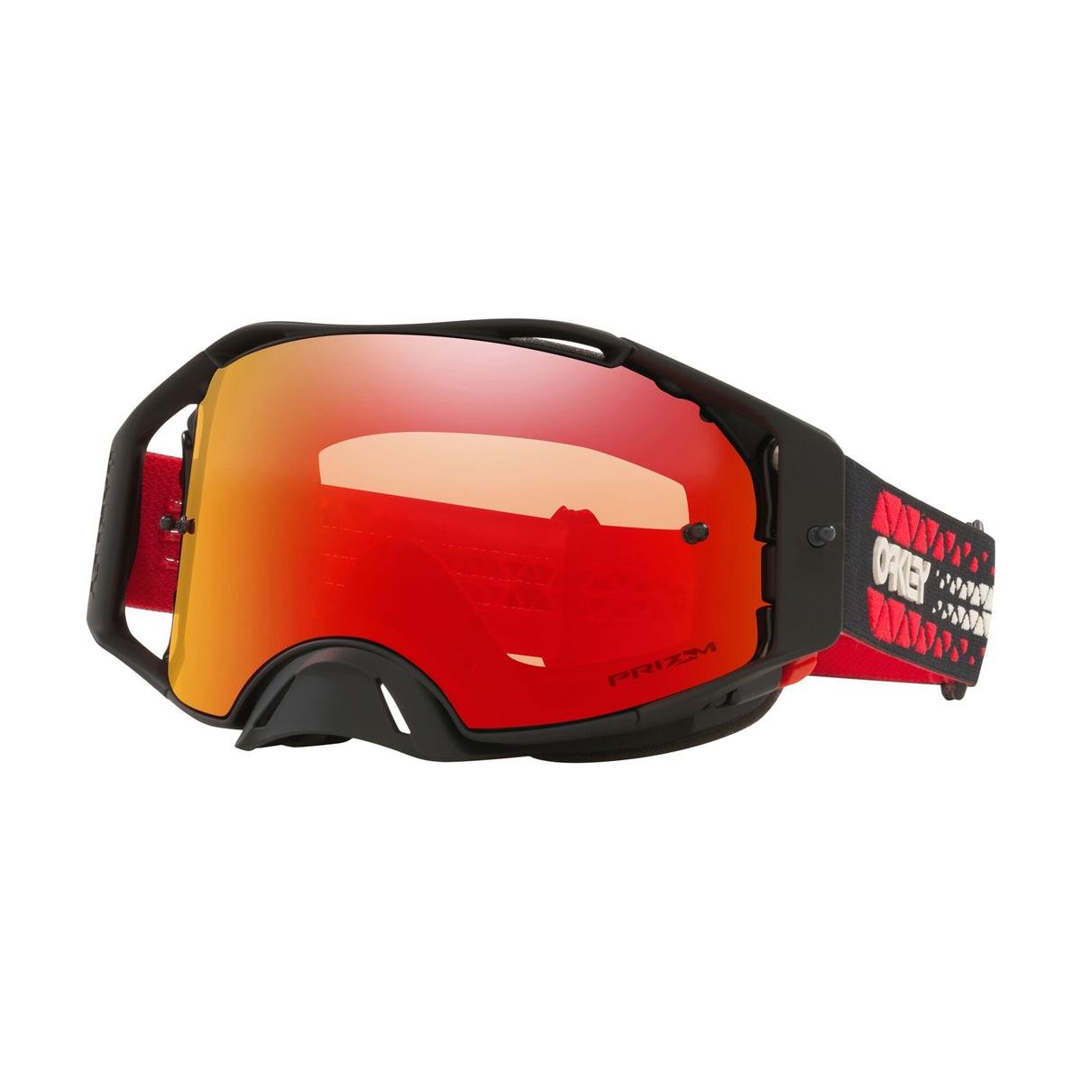 Oakley Goggle Airbrake MX Black/Red Colorshift - Prizm MX Torch
