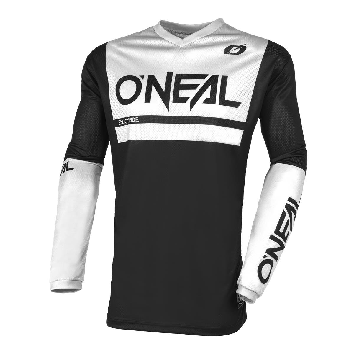 O'Neal MX Jersey Element Threat Air V.23 - Black/White