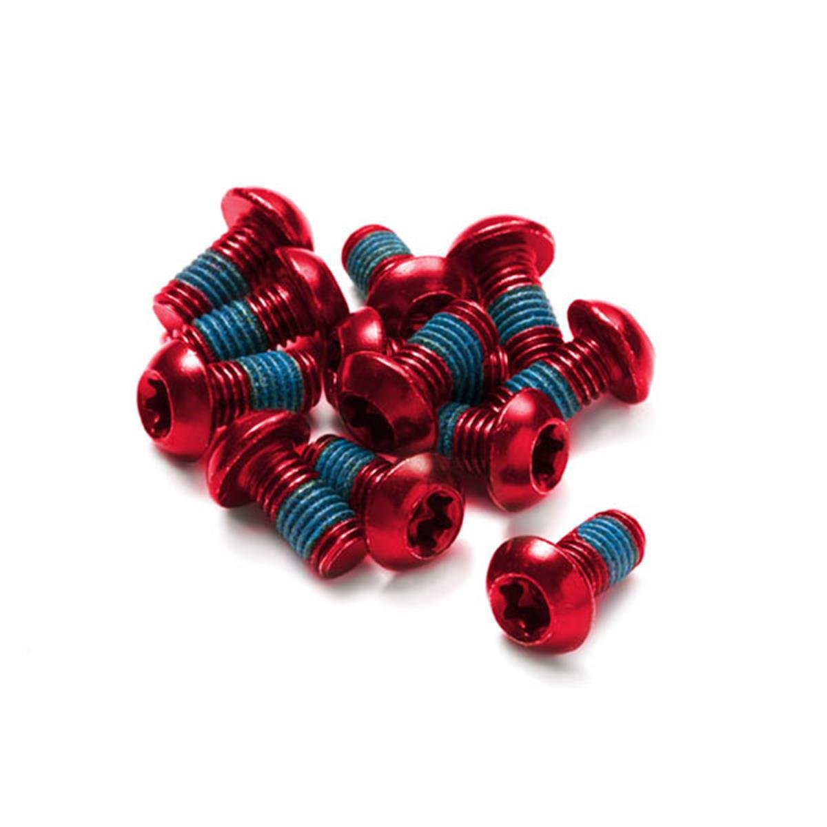 Reverse Components Brake Disc Screws  12 Pack, Red