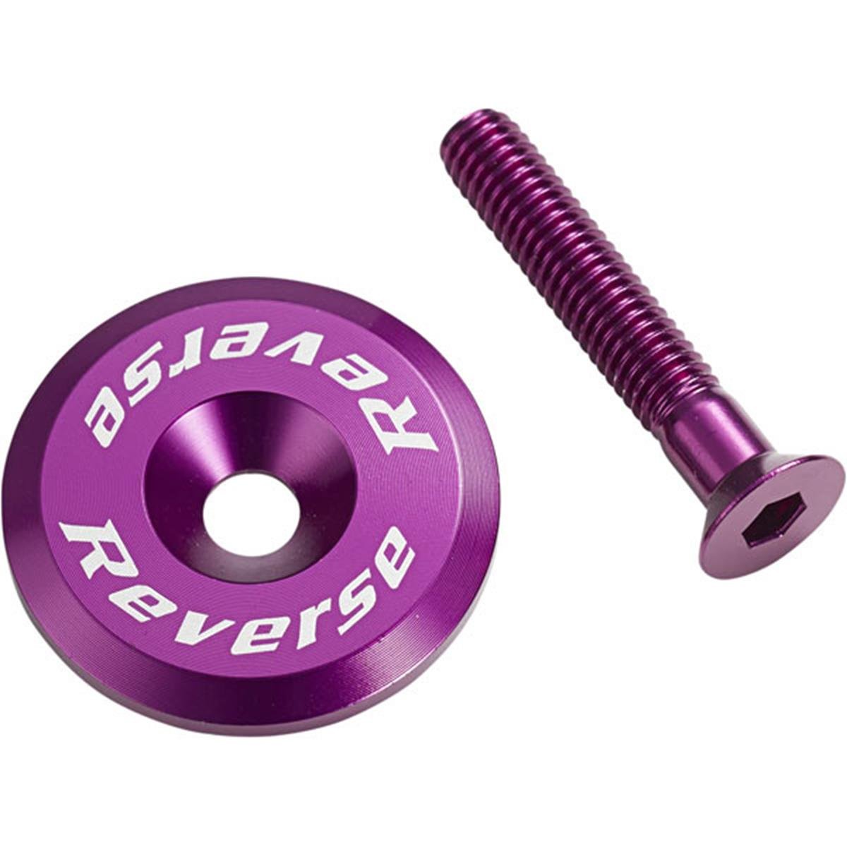 Reverse Components Ahead Cap  Purple