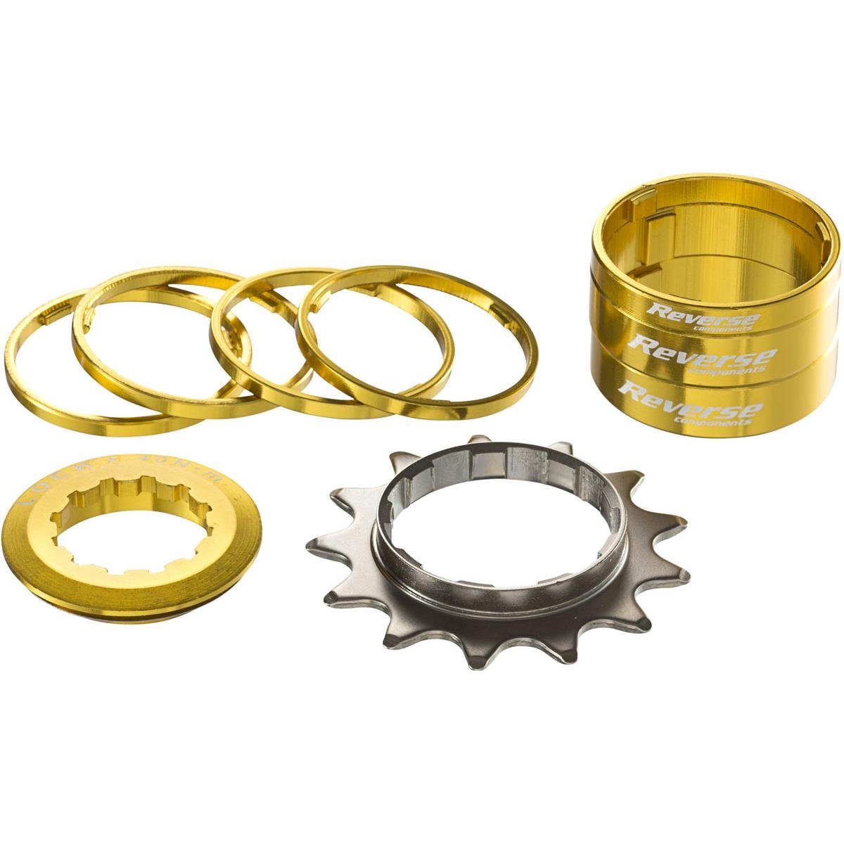 Reverse Components Singlespeed Conversion Kit  Gold, 13 Teeth