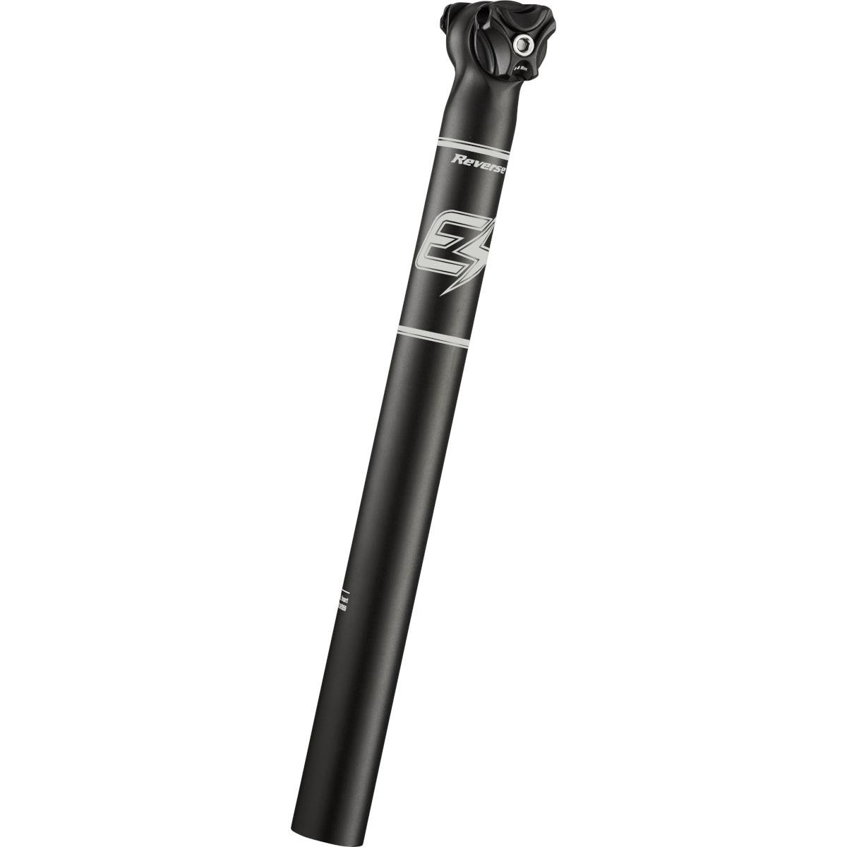Reverse Components Seat Post E-Force Black/Gray, 30.9 x 350 mm
