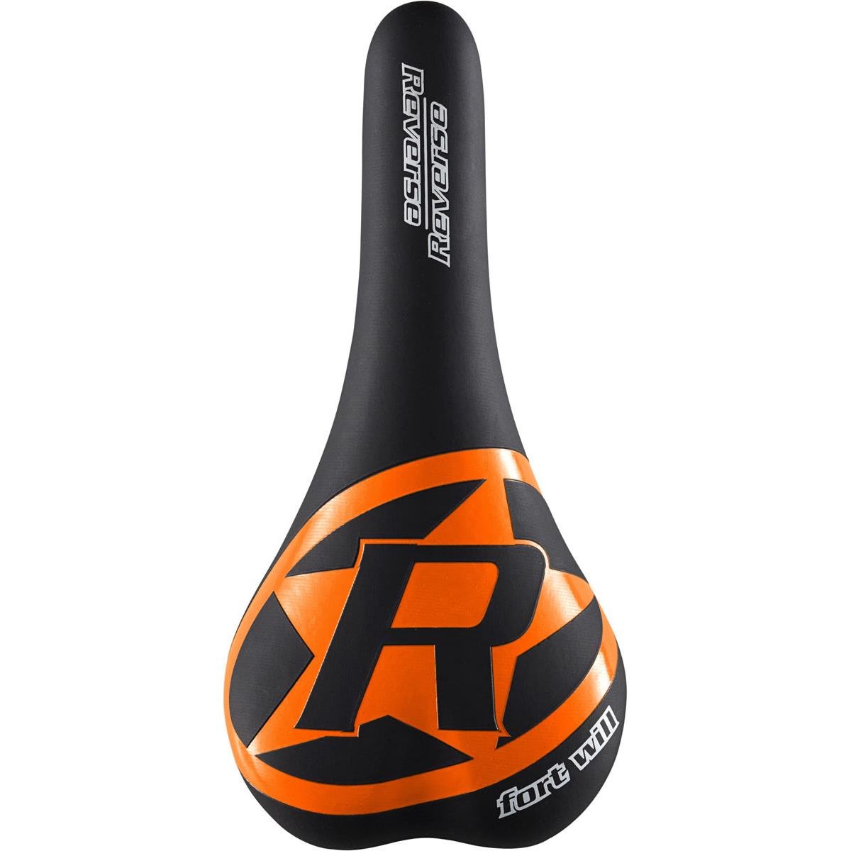 Reverse Components Selle Fort Will Style Noir/Orange