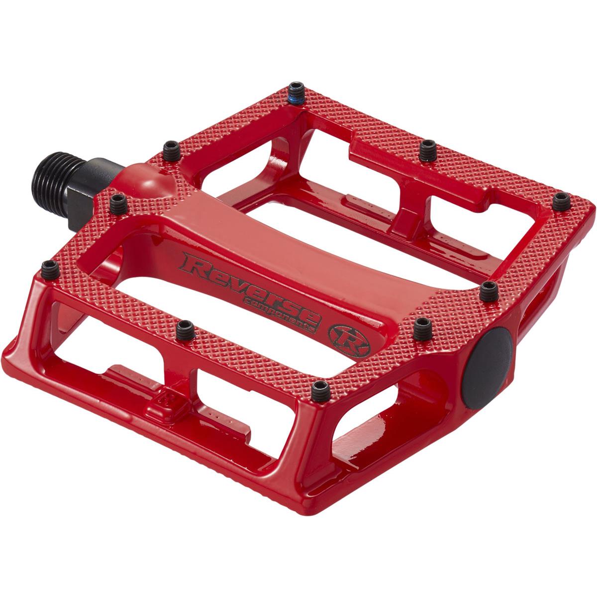 Reverse Components Pedals Super Shape-3D Red