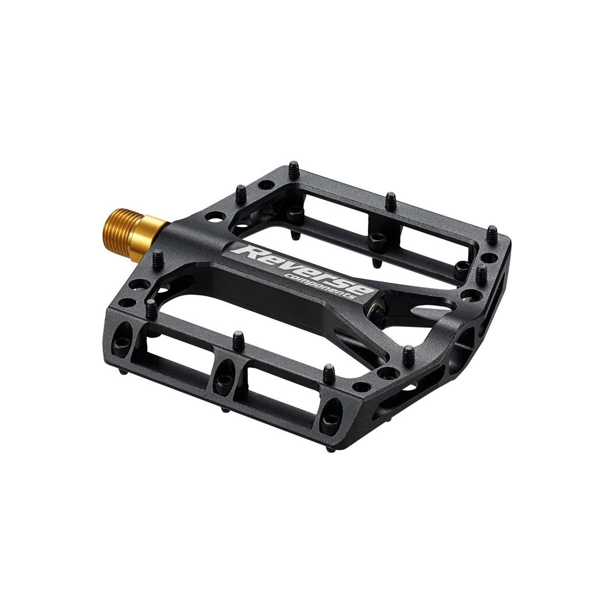 Reverse Components Pedals Black One Titanium Black/Black