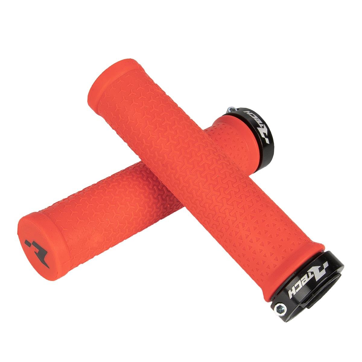 RTECH MTB Grips R20 Lock-On System, Red