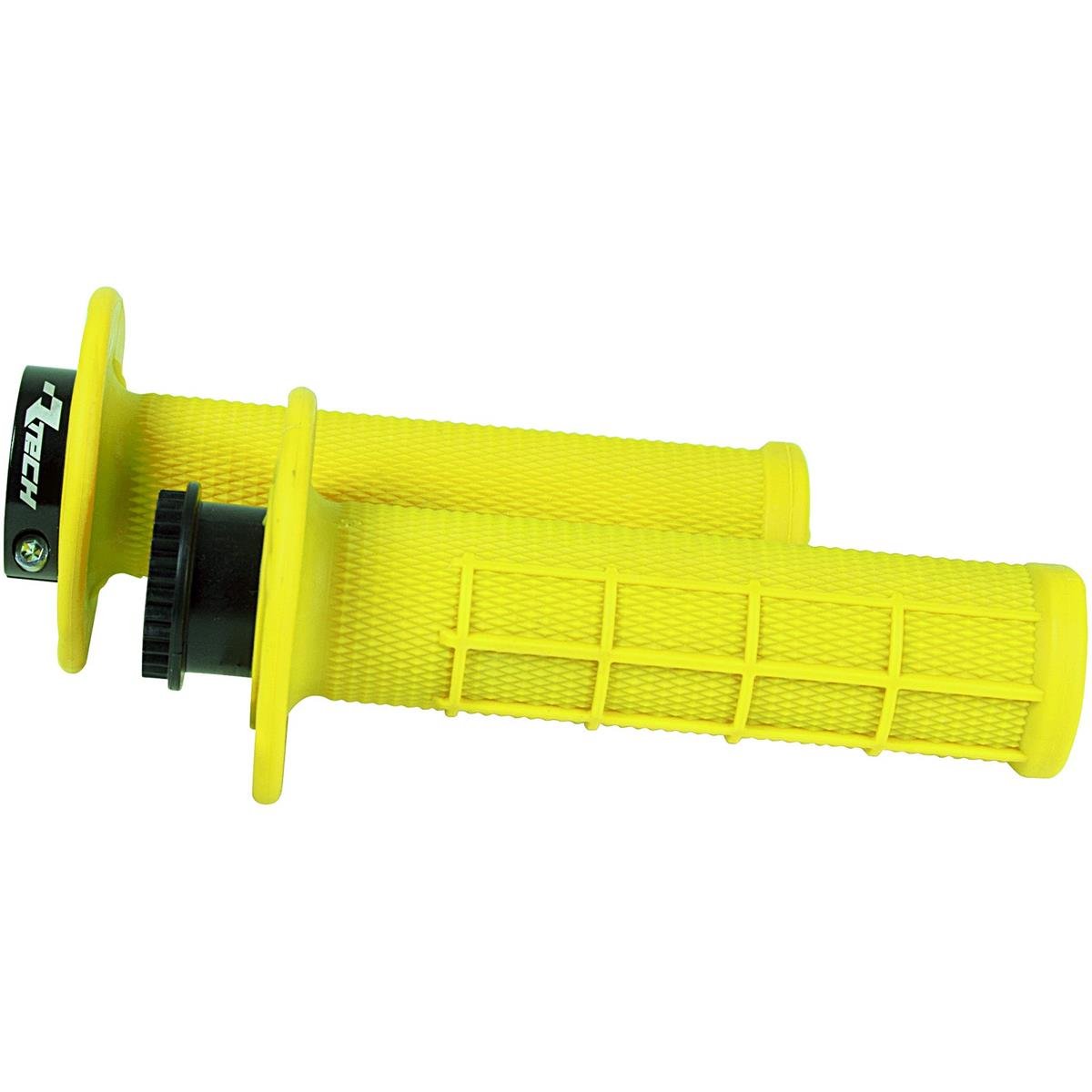 RTECH Grip R20 Lock On Half Waffle Fluorescent Yellow